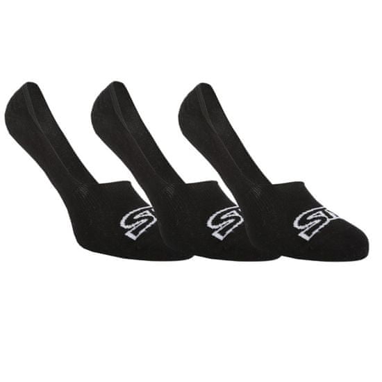 Styx 3PACK extra rövid fekete zokni (HE9606060)
