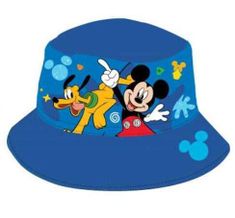 Disney Mickey egér gyerek nyári halászsapka kalap 30+ UV szűrős 4-7 év