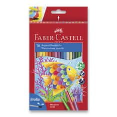 Faber-Castell akvarellkréták 36 szín + ecset