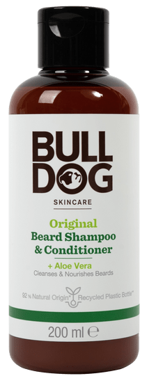 Bulldog Beard Shampoo and Conditioner Szakállsampon és Kondicionáló, 200 ml