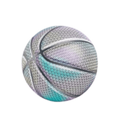 SOLFIT® Kosárlabda fényvisszaverős felülettel, látványos sportolás mindenkinek, minőségi bőr gyerek játék | FLASHBALL