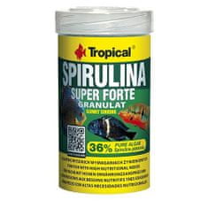TROPICAL Super Spirulina Forte Granulat 100ml/60g granulált haltáp spirulinával