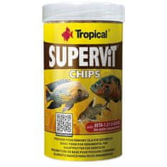 TROPICAL Supervit Chips 100ml/52g haltáp akváriumi halaknak