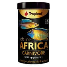 TROPICAL Africa Carnivore S 250ml/150g haleledel mindenevő afrikai halak számára