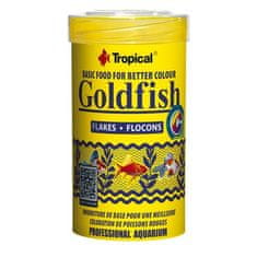 TROPICAL Goldfish Flake 100ml/20g színélénkítő aranyhaltáp
