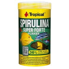TROPICAL Super Spirulina Forte 1000ml/200g növényi haltáp spirulinával