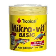 TROPICAL Mikro-vit Basic 50ml/32g teljesértékű ivadékhal eleség