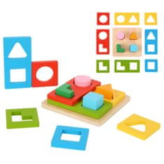 Tooky Toy Montessori kirakók Formák és színek FSC