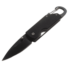 COLUMBIA Outdoor összecsukható kés karabínerrel-15,5/10cm