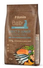 Purity Dog Grain Free Adult&Junior Fish Menu, 2 kg