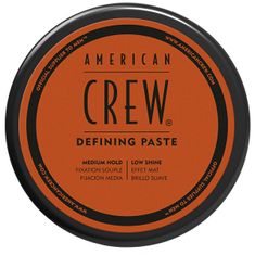 American Crew Formázó hajkrém közepes rögzítéssel a természetes haj fényéhez (Defining Paste) 85 g
