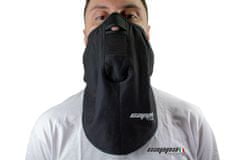 Cappa Racing NECK SHIELD fekete motoros nyakmelegítő maszkkal