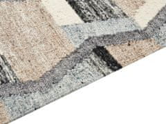 Beliani Többszínű gyapjú szőnyeg 160 x 230 cm AYGEZARD