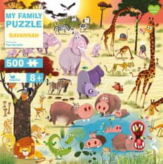 Magellan Magellán családi puzzle Savana 500 darab