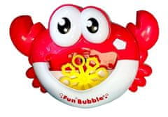 Lean-toys Szappanbuborék gép Crab Red