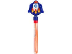 Lean-toys Szappanbuborékok Rocket kék 30 cm-es csappantyú