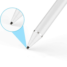 Univerzális toll, műanyag, (bármilyen kapacitív kijelzőhöz), Active Stylus Pen, rózsaszín