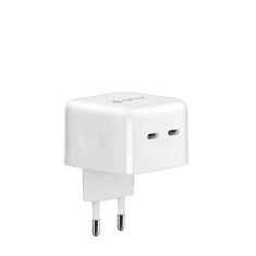 Devia GAN Töltő Adapter fehér PD 35W 2*USB-C (127334)