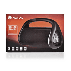 NGS Roller Slang Bluetooth Hangszóró 40W - BT - MICRO SD / USB AUX IN - IPX5, Fekete (127000)