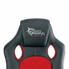 White Shark  KINGS THRONE Gamer szék,piros/fekete