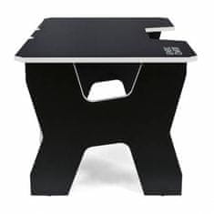 Generic Confort Gamer2DS/NW gamer asztal, fekete, fehér szegély
