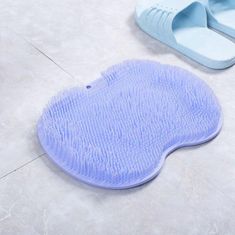 Northix Hámló szőnyeg zuhanyzóhoz - kék 