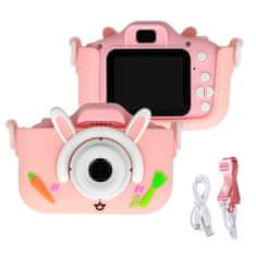 MG C10 Rabbit gyerek fényképezőgép, rózsaszín