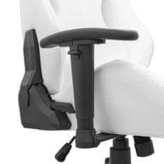 White Shark  MONZA-W Gamer szék, fehér