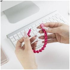Olixar  Gyöngy karkötő Micro USB kábel, pink