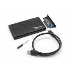  HDC-2562 USB 3.0 HDD ház 2,5" SATA,fekete