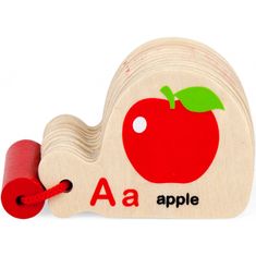 Viga Montessori fa ábécé és angol tanulási füzet