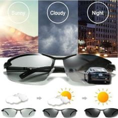 Mormark Polarizált napszemüveg, UV400 védőlencse, automatikusan sötétedik- CHROMICLENS 