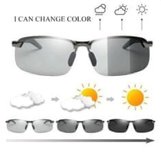 Mormark Polarizált napszemüveg, UV400 védőlencse, automatikusan sötétedik- CHROMICLENS 