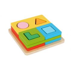 Tooky Toy Montessori kirakók Formák és színek FSC