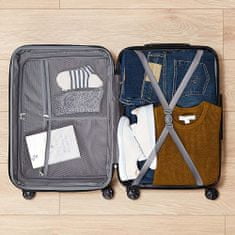 Timeless Tools Utazóbőrönd szett kozmetikai táskával, több színben-mentazöld