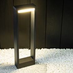 LUMILED Kerti lámpa LED oszlop 60cm HOSTA 10W 4000K Semleges fehér