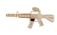 Woodcraft Fa 3D puzzle Samopal karabiner 15