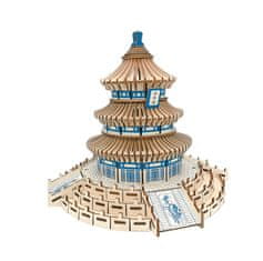 Woodcraft fa 3D puzzle Mennyei templom