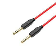 Hoco HOCO audio kábel - UPA11 AUX jack 3,5mm - 1m - Piros/Fekete
