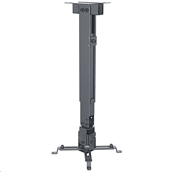 Manhattan univerzális mennyezeti projektor konzol, forgatható, dönthető 43cm - 63cm-ig, 20kg (461207)