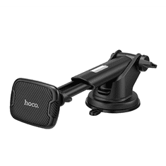 Hoco CA67 autós tartó (tapadókorongos, műszerfalra, szélvédőre, 360°-ban forgatható, mágneses) FEKETE (CA67_B) (CA67_B)