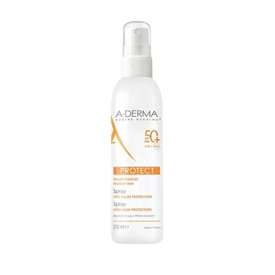 A-Derma Fényvédő spray SPF 50 (Protect Sun Spray) 200 ml