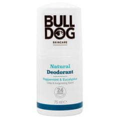 Bulldog Természetes golyós dezodor (Natural Deodorant Peppermint & Eucalyptus Crisp & Invigorating Scent) 75