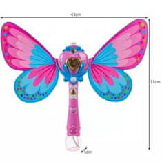 Kruzzel Butterfly LED elemmel működő buborékos gép