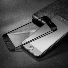 CO2 Co2 edzett üveg iPhone 6 6S Plus készülékhez, 10D, fekete 0012