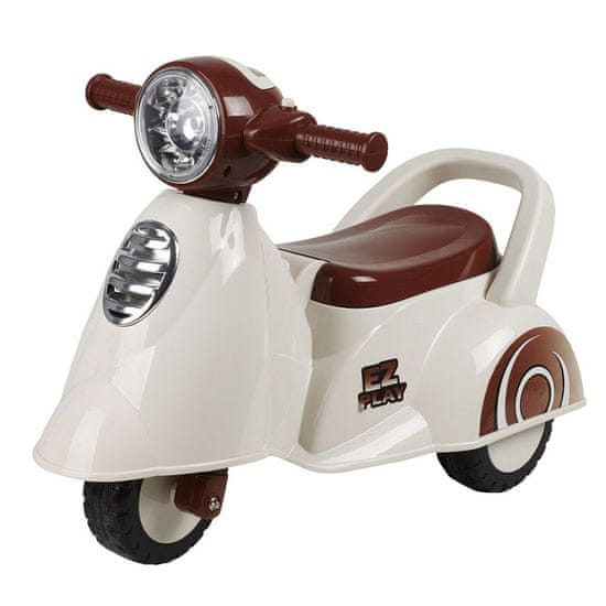 Baby Mix Gyerek zenélős jármű motor Scooter fehér