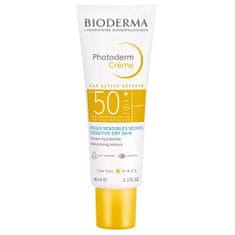 Bioderma Fényvédő krém érzékeny és száraz bőrre SPF 50+ Photoderm Creme (Cream) 40 ml