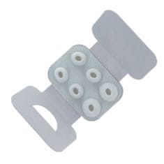 TKG Fülhallgató gumi - Apple AirPods Pro-hoz 3 pár (3 méretben) szilikon, fehér