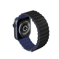 EPICO Mágneses pánt Apple Watch 38/40/41 mm számára - FEKETE/KÉK, 63318101300002