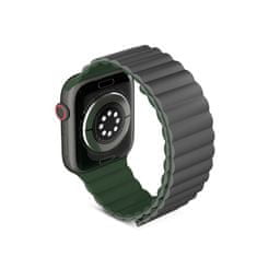 EPICO Mágneses óraszíj Apple Watch 42/44/45mm számára, fekete/kék 63418101300001